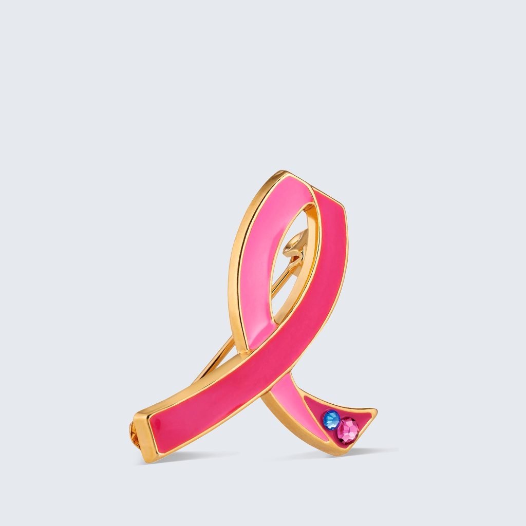 Pink Ribbon Gift Pin