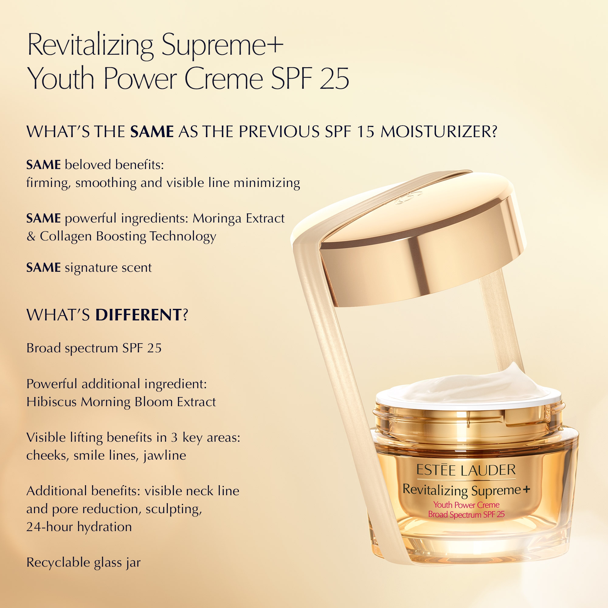Revitalizing Supreme+ Youth Power Creme SPF 25 Moisturizer - Image 5