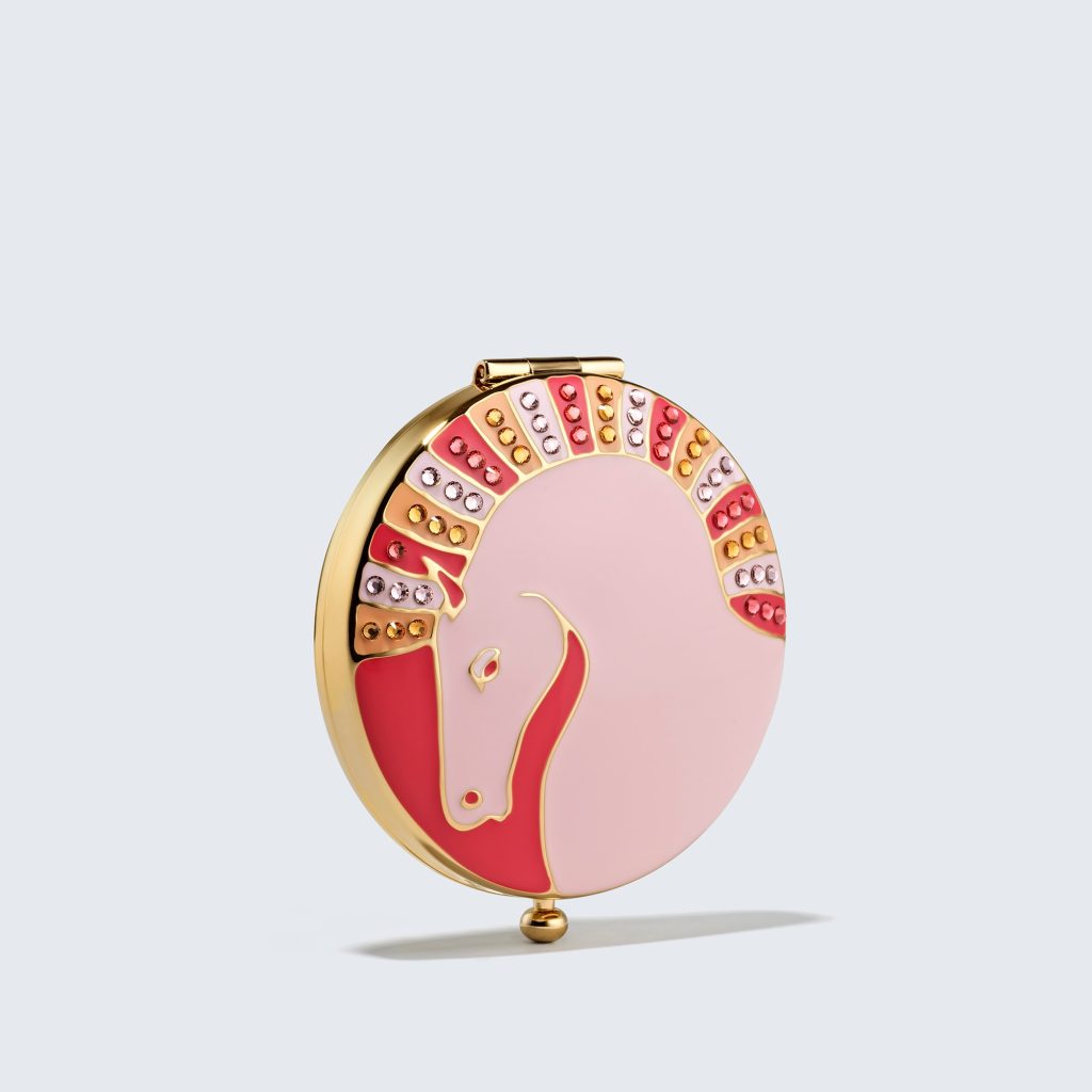 Year of the Horse Powder Compact